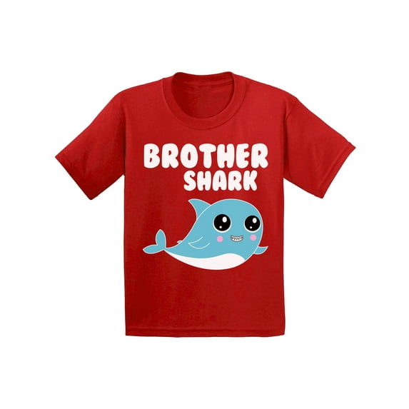 Awkward Styles Brother Shark Toddler Shirts Shark Family Shirts Funny Family Shirts for Kids Shark T Shirt Matching Shark Shirts for Family Shark Birthday Party for Boys Shark Party Outfit