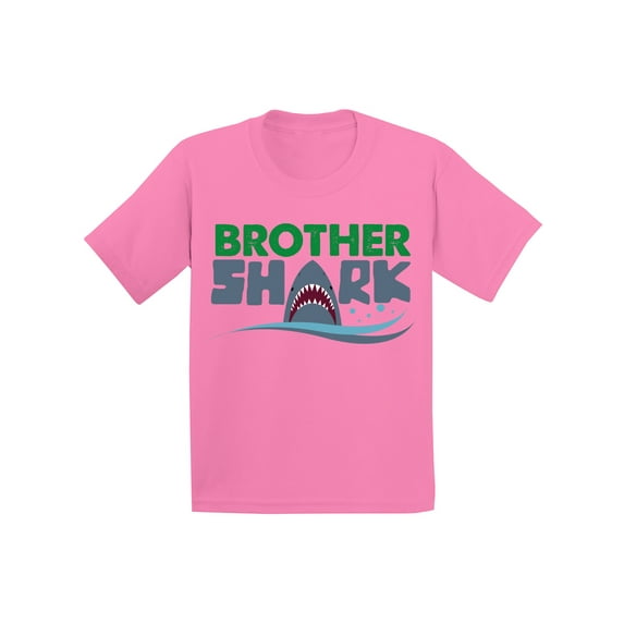 Awkward Styles Brother Shark Youth Shirt Family Shirts Matching Shark Family Shirts for Kids Matching Shark Tshirts for Family Shark Themed Party Outfit for Boys Cute Shark Tshirt for Boys