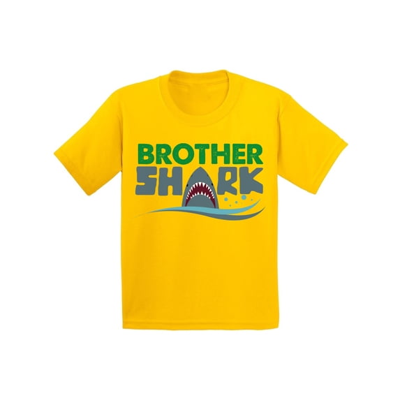Awkward Styles Brother Shark Youth Shirt Family Shirts Matching Shark Family Shirts for Kids Matching Shark Tshirts for Family Shark Themed Party Outfit for Boys Cute Shark Tshirt for Boys
