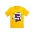 thumbnail image 1 of Awkward Styles Bunny Youth Shirt Animal Birthday Party Kids Bunny Tshirt Bunny Birthday Shirt 5th Birthday Party Funny Gifts for 5 Year Old I'm Five Shirt Animal Tshirt for Kids, 1 of 4