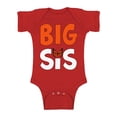 thumbnail image 1 of Awkward Styles Butterfly Bodysuit Short Sleeve Butterfly Romper for Sister One Piece Sister One Piece Top Birthday Gifts for Baby Girls Bodysuit for Little One Cute Baby Clothing for Girls Kids Gifts, 1 of 4