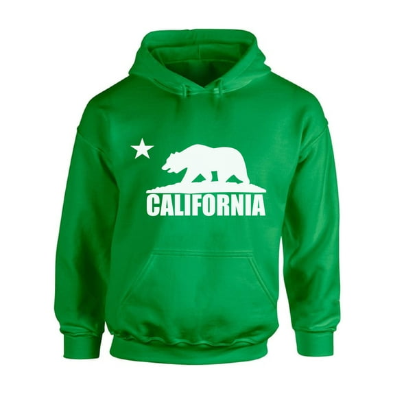 Awkward Styles California Bear Hooded Sweatshirt California Hoodie Unisex Cali Gifts Cali Bear Hooded Sweater Gifts from California