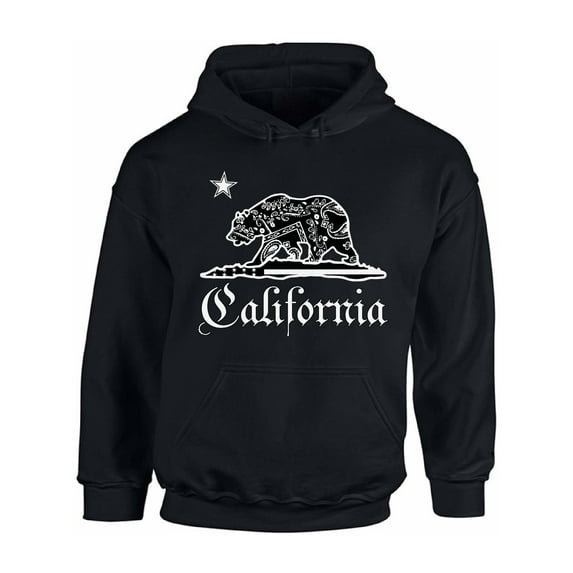 Awkward Styles California Republic Bandana Hooded Sweatshirt California Hoodie Unisex Cali Gifts California Bear Hoodie Sweater California Republic Sweater Gifts from California