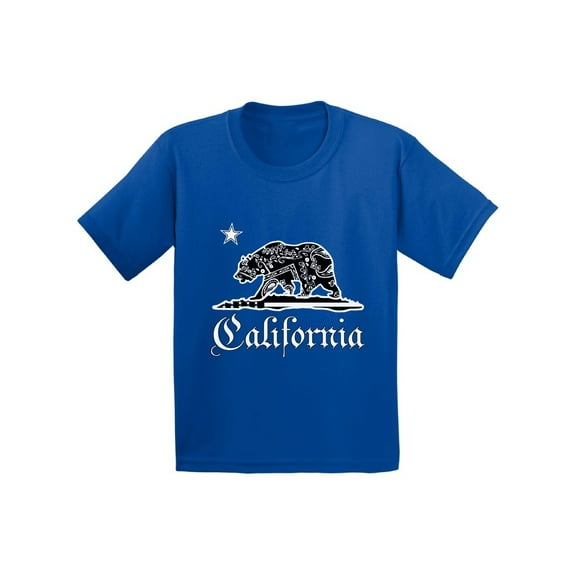 Awkward Styles California Republic Bandana Youth Tshirt California Shirts for Kids California Bear T Shirt Cali Gifts Cali T-Shirt Gifts from California