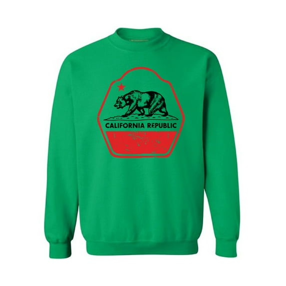 Awkward Styles California Republic Crewneck I Love California Vintage California Men Women Sweatshirt California Gifts California State Sweater for Men California State Sweater for Women