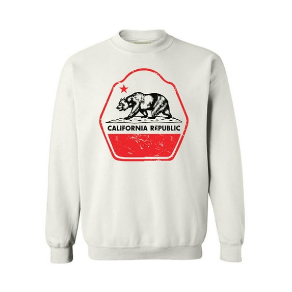 Awkward Styles California Republic Crewneck I Love California Vintage California Men Women Sweatshirt California Gifts California State Sweater for Men California State Sweater for Women