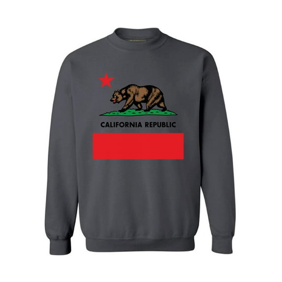 Awkward Styles California Republic Crewneck California State Sweater for Men California State Sweater for Women I Love California Vintage California Men Women Sweatshirt California Gifts
