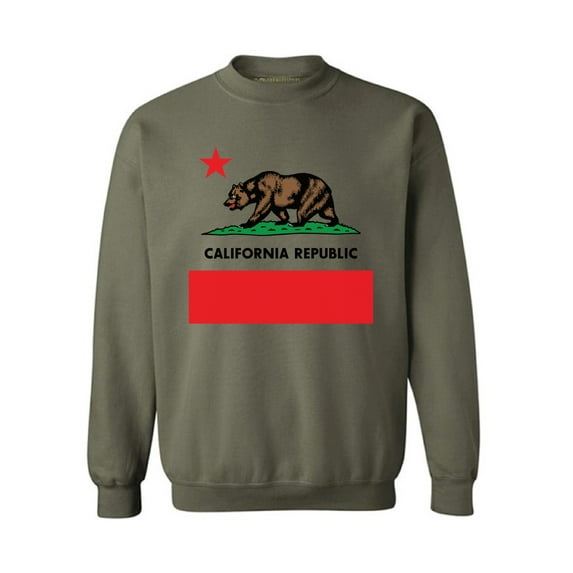 Awkward Styles California Republic Crewneck California State Sweater for Men California State Sweater for Women I Love California Vintage California Men Women Sweatshirt California Gifts