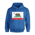 thumbnail image 1 of Awkward Styles California Republic Flag Hooded Sweatshirt California Hoodies Cali Gifts California Flag Hoodie Sweater Cali Sweater Gifts from California, 1 of 5