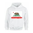 thumbnail image 1 of Awkward Styles California Republic Flag Hooded Sweatshirt California Hoodies Cali Gifts California Flag Hoodie Sweater Cali Sweater Gifts from California, 1 of 5