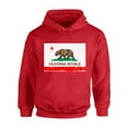 thumbnail image 1 of Awkward Styles California Republic Flag Hooded Sweatshirt California Hoodies Cali Gifts California Flag Hoodie Sweater Cali Sweater Gifts from California, 1 of 5