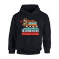 thumbnail image 1 of Awkward Styles California Tribal Print Hooded Sweatshirt California Hoodies for Women Cali Gifts California Tribal Bear Hooded Sweater Gifts From California California Hoodie Unisex, 1 of 5