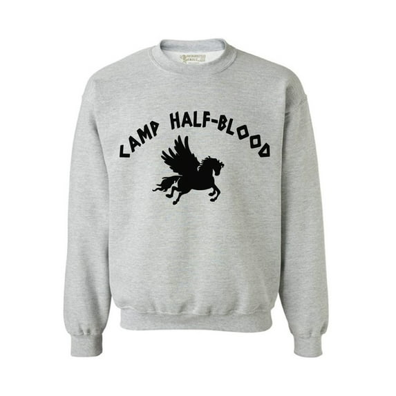 Awkward Styles Camp Half Blood Crewneck Geek Crewneck Geek Sweater Camp Half-Blood Unisex Clothing Nerd Clothing Mythology Lovers Gifts Mystical Crewneck Clothing for Her Gifts for Him