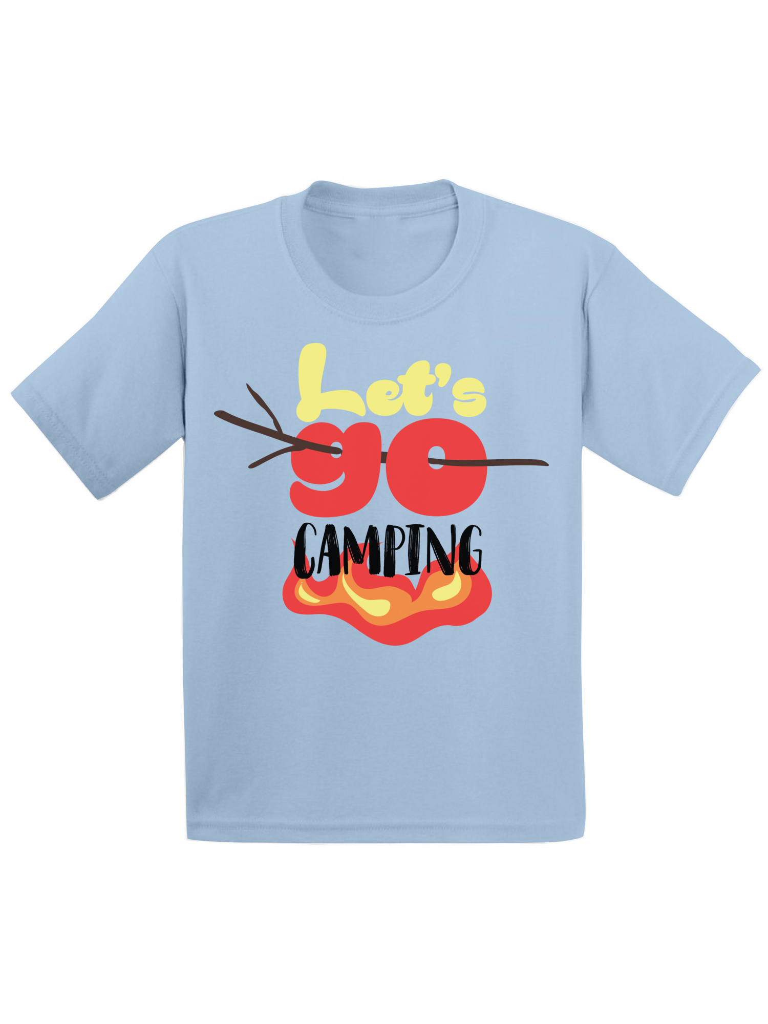 Awkward Styles Camping Infant Shirt Gifts for Nature Lover Cute Kids Campfire Tshirts Camp