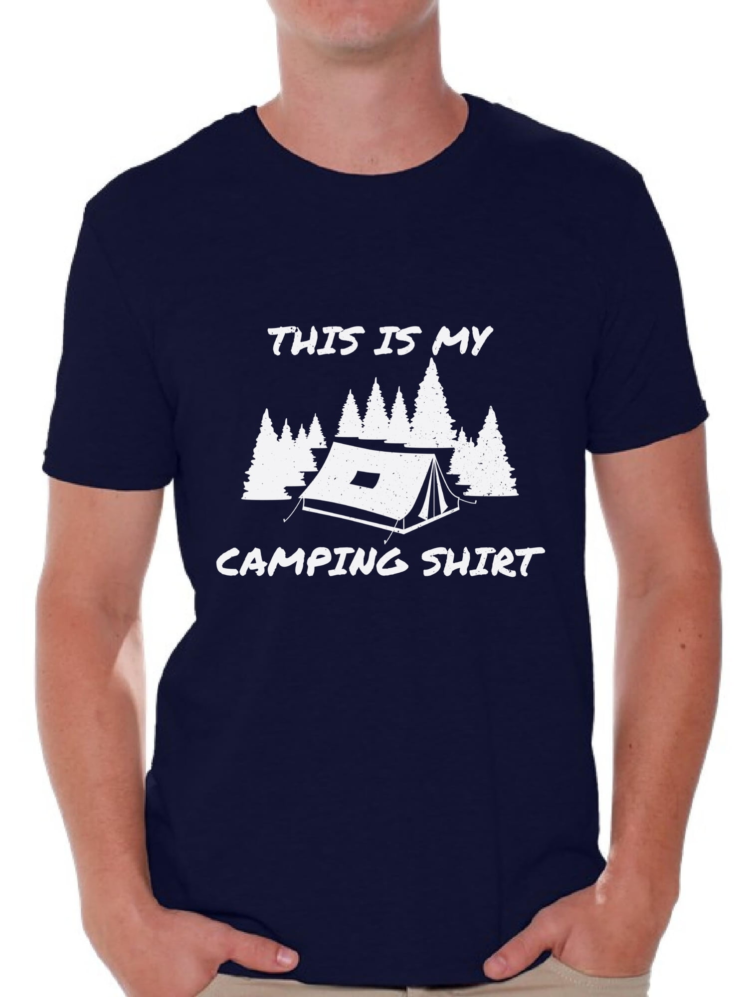 Awkward Styles This is My Camping Shirt Cute Camp Shirts for Men ...