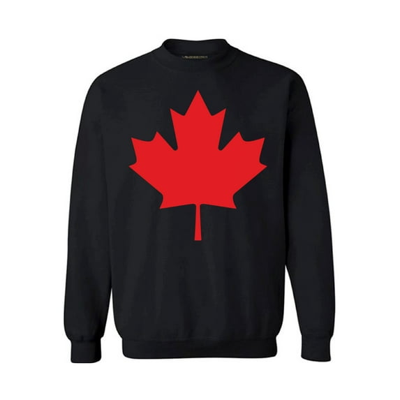 Awkward Styles Canada Crewneck Unisex Canada Leaf Sweatshirts for Men for Women Canadian Crewneck Sweater