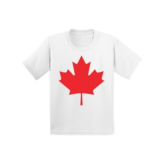 Awkward Styles Canada T-Shirt for Kids XS S M 8 Years Old Canada Leaf Kids T Shirts 6 Year Old Girls 7 Years Old Boys 9 10 11 Years L XL