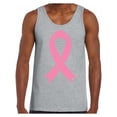 thumbnail image 1 of Awkward Styles Cancer Awareness Tanks for Mens Support Clothing Collection Pink Ribbon Breast Cancer Awareness Men Tank Top Pink Ribbon Sleeveless Shirt, 1 of 4