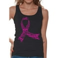 thumbnail image 1 of Awkward Styles Cancer Awareness Women's Tanks Ribbon Breast Cancer Awareness Pink Ladies Tank Top Pink Ribbon Sleeveless Shirt for Her, 1 of 4