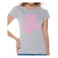 thumbnail image 1 of Awkward Styles Cancer Support Shirts for Mom Hope T Shirt for Woman Hope Believe Love Tshirt for Women Cancer Shirt for Ladies Cancer Gifts Breast Cancer Awareness Shirt Pink Ribbon Support Gifts, 1 of 4