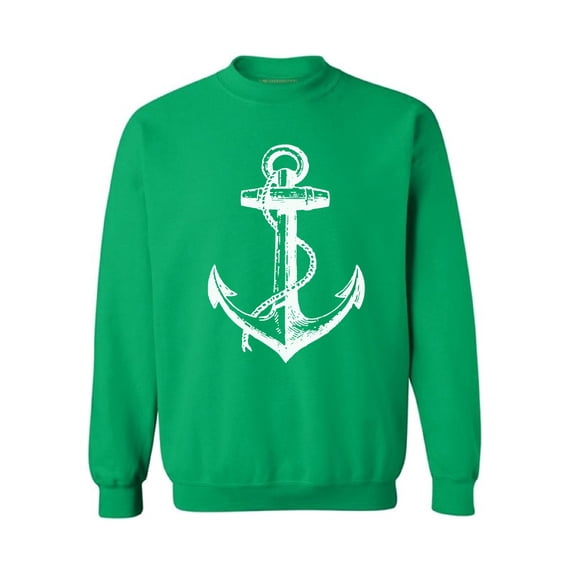 Awkward Styles Captain's Crewneck Cute Sailors Clothing Anchor Unisex Crewneck Anchor Crewneck Unisex Sweater Marine Crewneck for Girls Sea Funny Crewneck for Men Women Gifts Ocean Lovers Presents