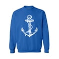 thumbnail image 1 of Awkward Styles Captain's Crewneck Cute Sailors Clothing Anchor Unisex Crewneck Anchor Crewneck Unisex Sweater Marine Crewneck for Girls Sea Funny Crewneck for Men Women Gifts Ocean Lovers Presents, 1 of 5