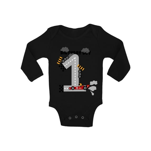 Awkward Styles Car Gifts for 1 Year Old Boy Car Birthday Boys One Piece Top Baby Boys Outfit 1st Birthday Party I'm One Bodysuit for Baby Boy Car Lovers Car One Piece for Newborn Baby Boy One Piece