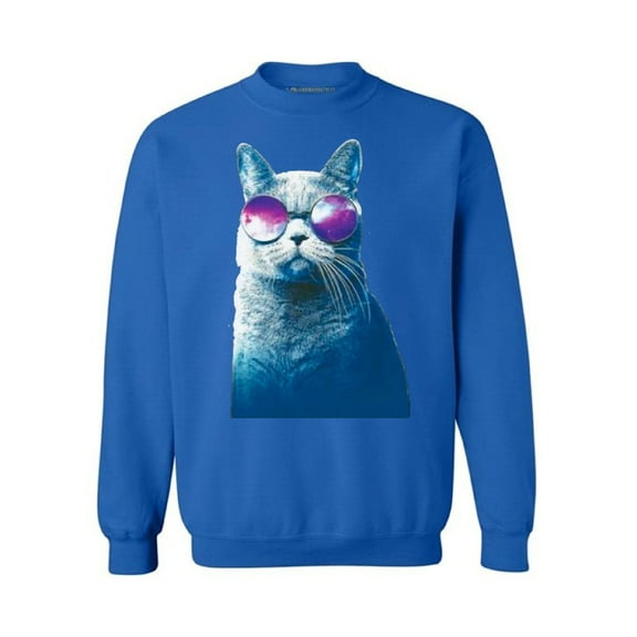 Awkward Styles Cat Crewneck Sweater Galaxy Sweatshirts