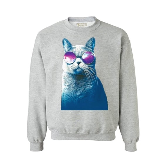 Awkward Styles Cat Crewneck Sweater Galaxy Sweatshirts