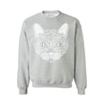 thumbnail image 1 of Awkward Styles Cat Crewneck Sweater Pattern Sweatshirts, 1 of 5