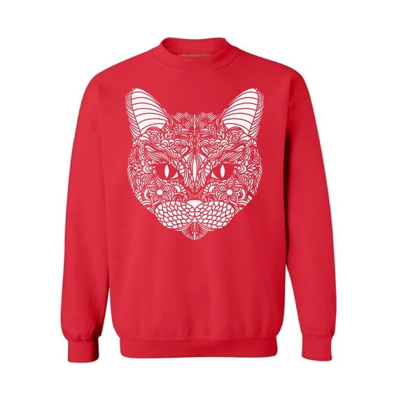 Awkward Styles Cat Crewneck Sweater Pattern Sweatshirts