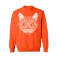 thumbnail image 1 of Awkward Styles Cat Crewneck Sweater Pattern Sweatshirts, 1 of 5