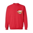 thumbnail image 1 of Awkward Styles Cat Santa Pocket Sweatshirt Christmas Patch Sweater Cute Santa Cat Christmas Sweater Christmas Kitten Sweatshirt Holiday Gifts for Women and Men Christmas Gifts for Cat Lovers, 1 of 5