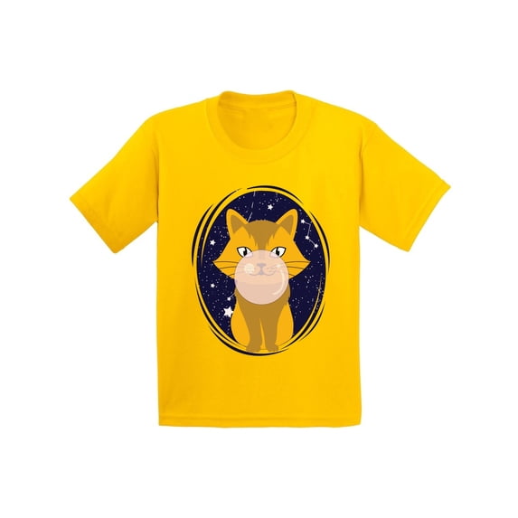 Awkward Styles Cat Shirts for Youth Kids Cat T-shirts Cute Cat Birthday Gifts for Kids Fourth Birthday Party Outfit Fifth Birthday Shirts Kitten T-shirts for 3rd Birthday Gifts 2nd Bday Kitty Shirts