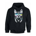 thumbnail image 1 of Awkward Styles Cat Sweater Sunglasses Unisex Hoodies, 1 of 5
