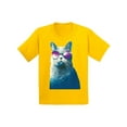 thumbnail image 1 of Awkward Styles Cat T-Shirt Galaxy Kids T Shirts, 1 of 4