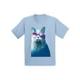thumbnail image 1 of Awkward Styles Cat T-Shirt Galaxy Toddler Shirt, 1 of 4