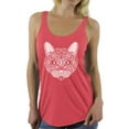 thumbnail image 1 of Awkward Styles Cat T-Shirt Pattern Racerback Tank Tops, 1 of 4