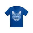 thumbnail image 1 of Awkward Styles Cat T-Shirt Pattern Toddler Shirt, 1 of 4