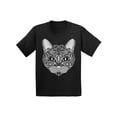 thumbnail image 1 of Awkward Styles Cat T-Shirt Pattern Toddler Shirt, 1 of 4