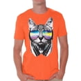 thumbnail image 1 of Awkward Styles Cat T-Shirt Sunglasses T Shirts for Men, 1 of 4