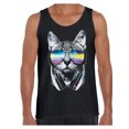 thumbnail image 1 of Awkward Styles Cat T-Shirt Sunglasses Tank Tops for Men, 1 of 4