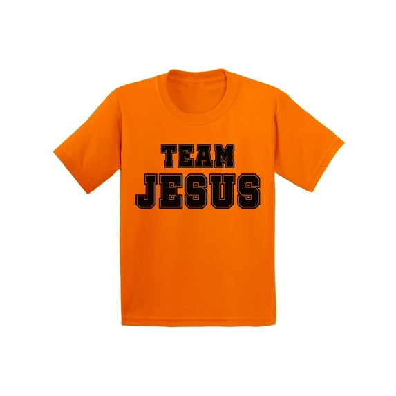Awkward Styles Christian Shirts for Girls Team Jesus Youth Shirt Christ Shirt for Kids Christian T Shirt for Boys Black Shirt for Children Christian Gifts for Little One Jesus Clothing for Children