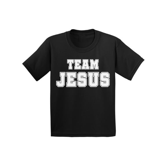 Awkward Styles Christian Shirts for Girls Team Jesus Youth Shirt Christ Shirt for Kids Christian T Shirt for Boys White Shirt for Children Christian Gifts for Little One Jesus Clothing for Children