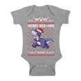 thumbnail image 1 of Awkward Styles Christmas Baby Outfit Bodysuit Merry Rexmas Xmas Romper, 1 of 4