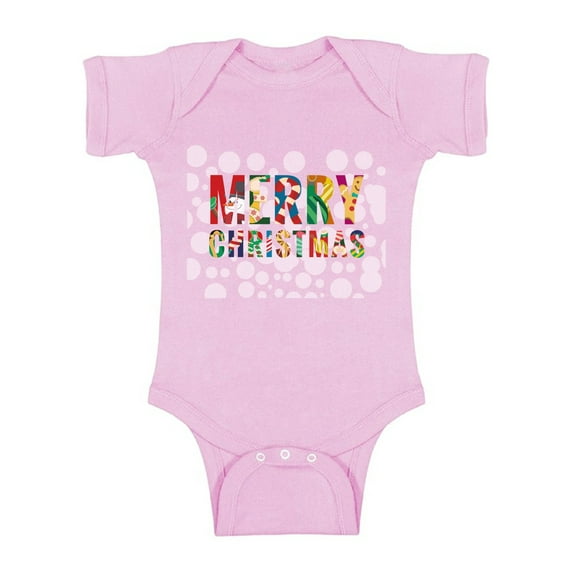 Awkward Styles Christmas Baby Outfit Bodysuit Merry Xmas Romper