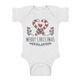 thumbnail image 1 of Awkward Styles Christmas Baby Outfit Bodysuit Xmas Candy Romper, 1 of 4