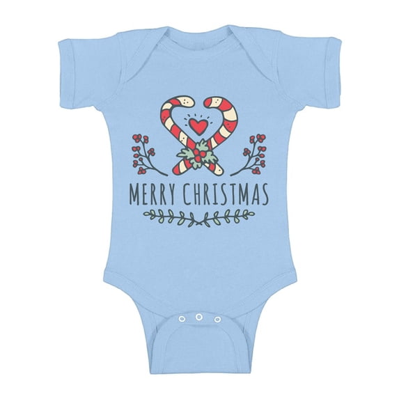 Awkward Styles Christmas Baby Outfit Bodysuit Xmas Candy Romper
