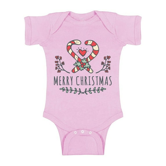 Awkward Styles Christmas Baby Outfit Bodysuit Xmas Candy Romper