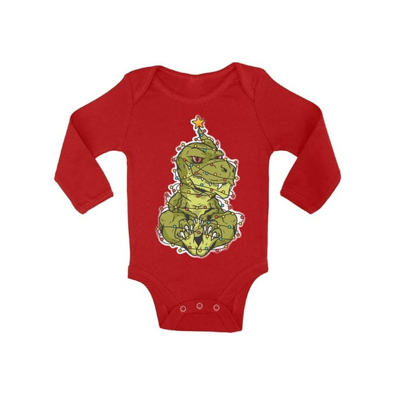 Awkward Styles Christmas Baby Outfit Bodysuit Xmas Dinosaur Baby Romper